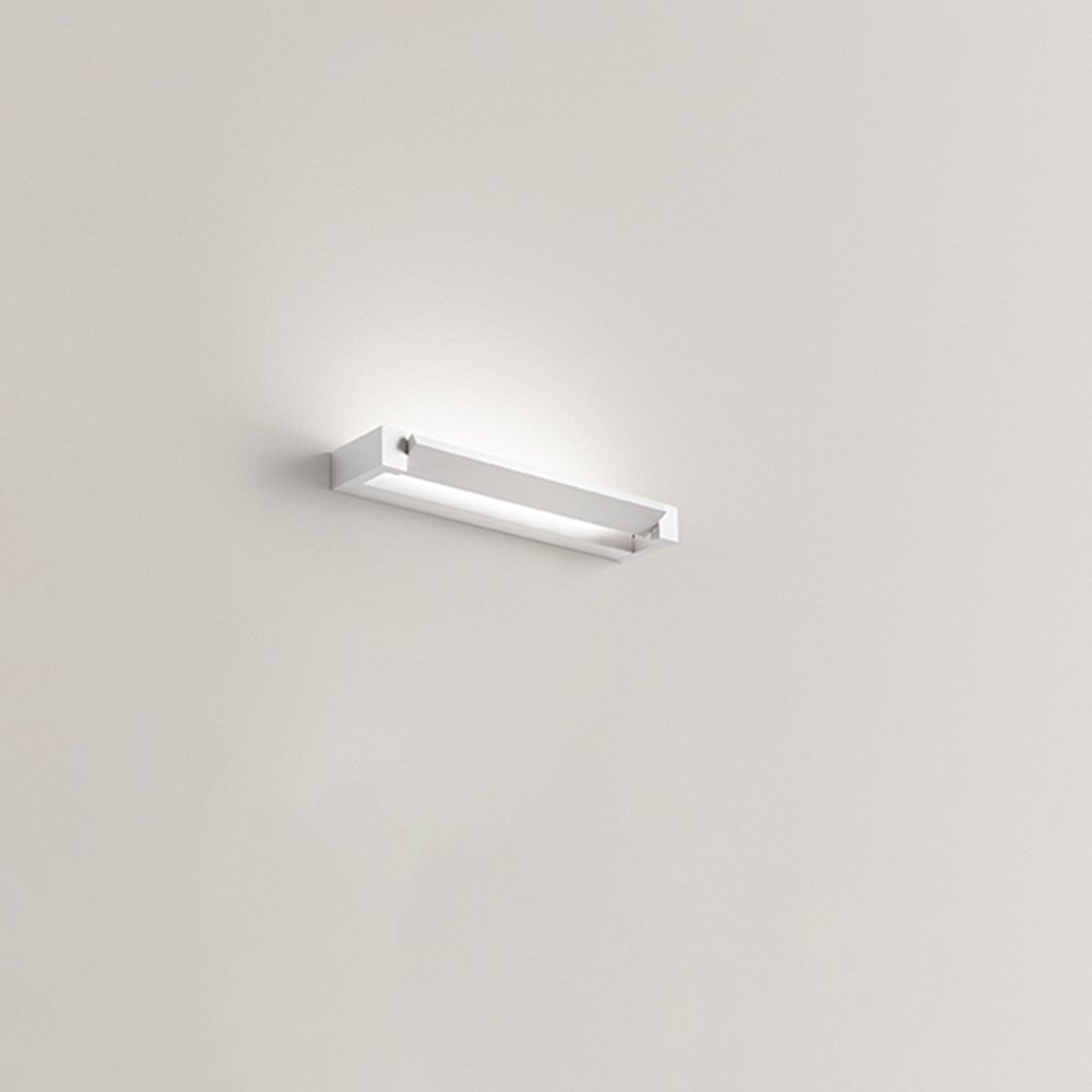 Applique Da Esterno Moderna Sway Metallo Bianco Acrilico Led 17W 3000K