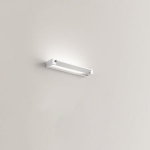 Applique Da Esterno Moderna Sway Metallo Bianco Acrilico Led 17W 3000K