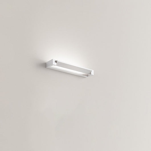 Applique Da Esterno Moderna Sway Metallo Bianco Acrilico Led 17W 3000K