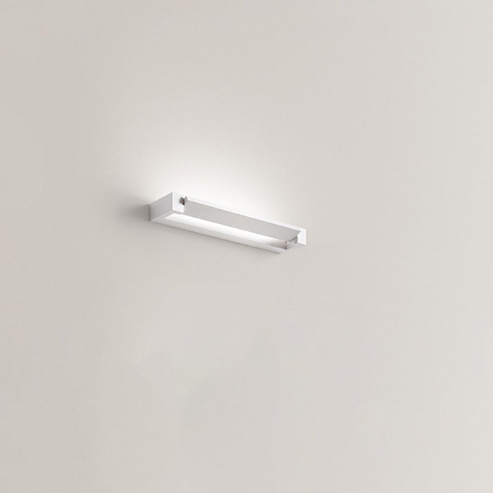 Applique Da Esterno Moderna Sway Metallo Bianco Acrilico Led 17W 3000K