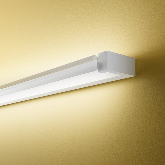 Applique Da Esterno Moderna Sway Metallo Bianco Acrilico Led 17W 3000K
