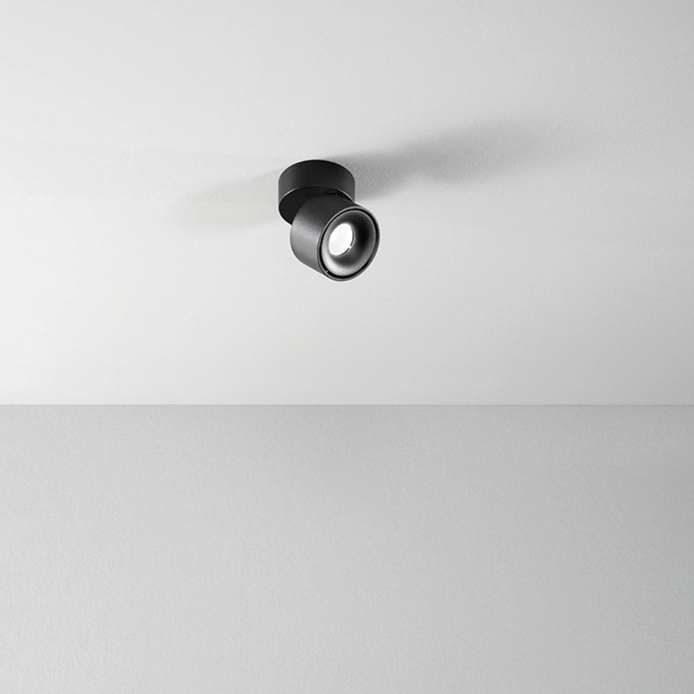 Faretto Moderno Camera Metallo Nero Led 8W 3000K