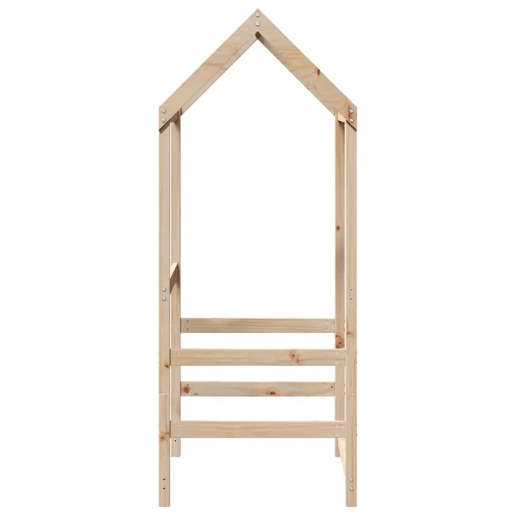 Tetto per Letto Bambini 118x70x176,5 cm Legno Massello di Pino