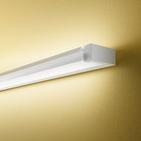 Applique Da Esterno Moderna Sway Metallo Bianco Acrilico Led 23W 3000K