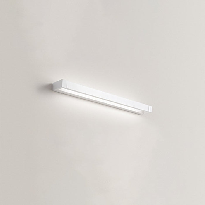 Applique Da Esterno Moderna Sway Metallo Bianco Acrilico Led 23W 3000K