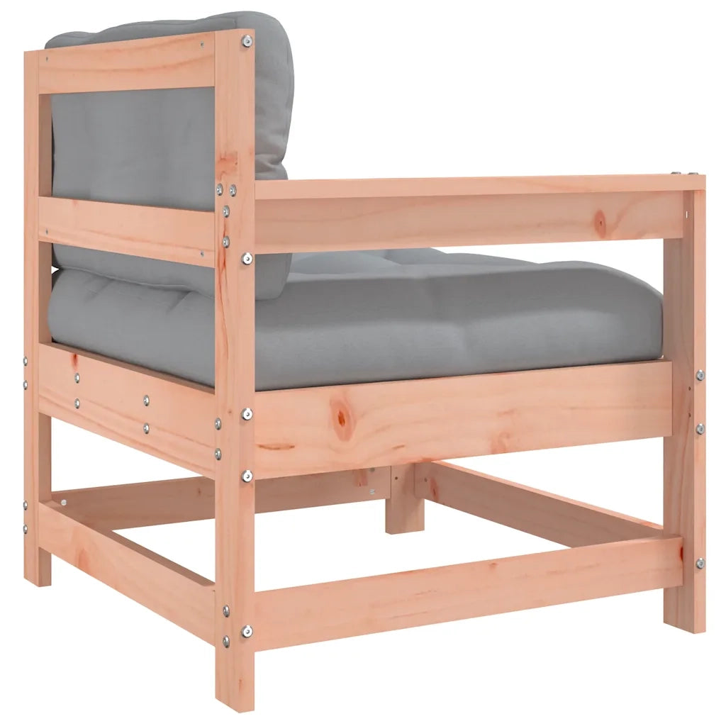 Sedia da Giardino con Cuscini in Legno Massello di Douglas CFW1715266