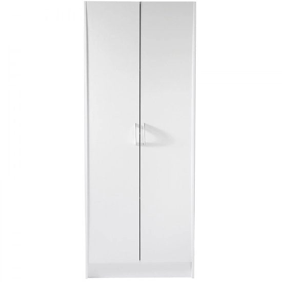 Cassa di Stoccaggio Cucina - Armadio a Soffitto in Legno - 153 cm Alto - 3 Scomparti (2 Regolabili) - 50 kg Capacità di Carico