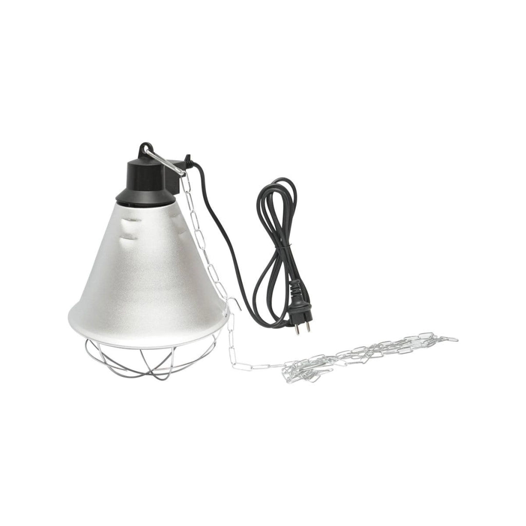 Riflettore lampada riscaldante per pulcini 220V 250W Riflettore portalampada per Riscaldamento Pulcini
