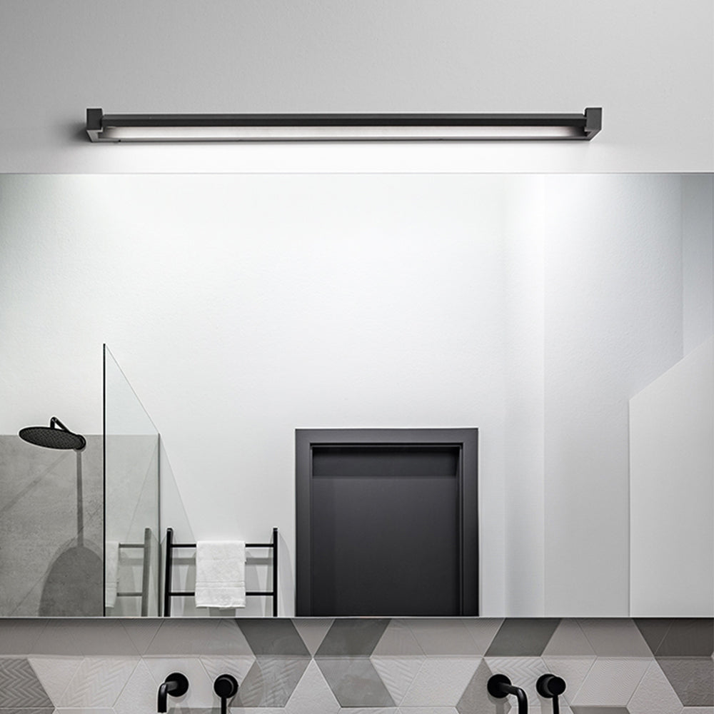 Applique Moderna Sway Metallo Nero Acrilico Led 35W 3000K
