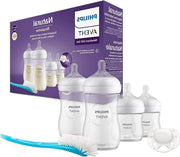 Set di lattina per neonati - 4 lattine ultra morbide con biberon e spazzola per lattine - 0-12 mesi - modello SCD838/11