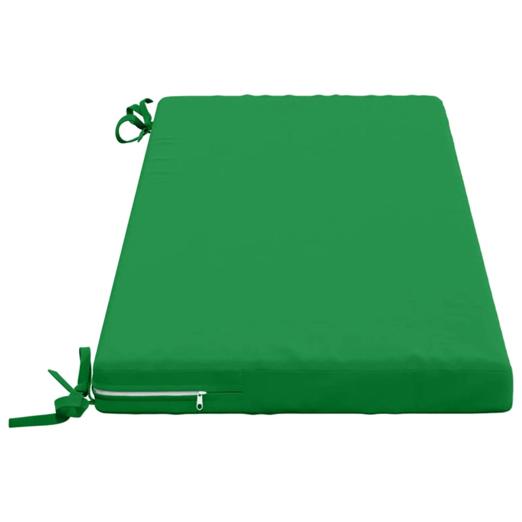 Cuscini per Panchina a 2 Pezzi SOEST 2 pz 100% Poliestere Verde 948831