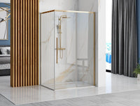 Cabina Doccia Solar Gold 90x90 con piatto doccia Savoy black