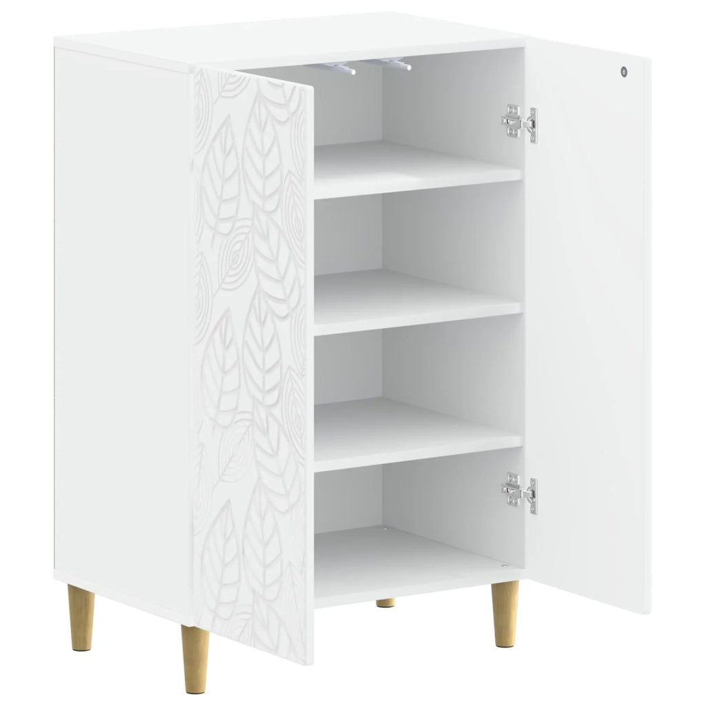 Mobile per scarpe DELFT 59,5 x 39,5 x 90 cm Bianco 897085