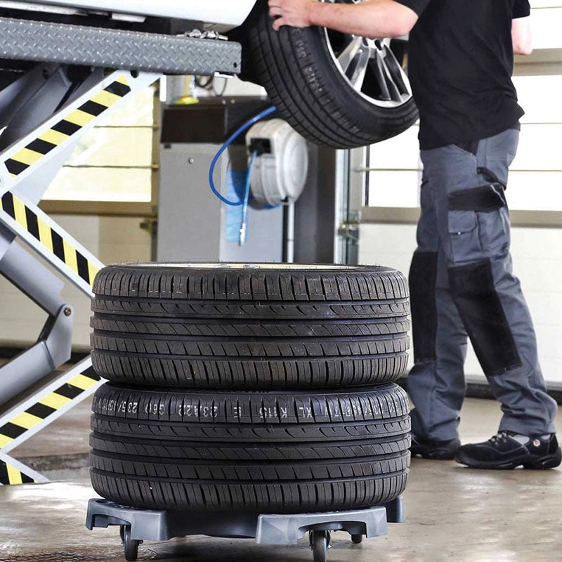 CARRELLO PER MOVIMENTARE PNEUMATICI 200KG