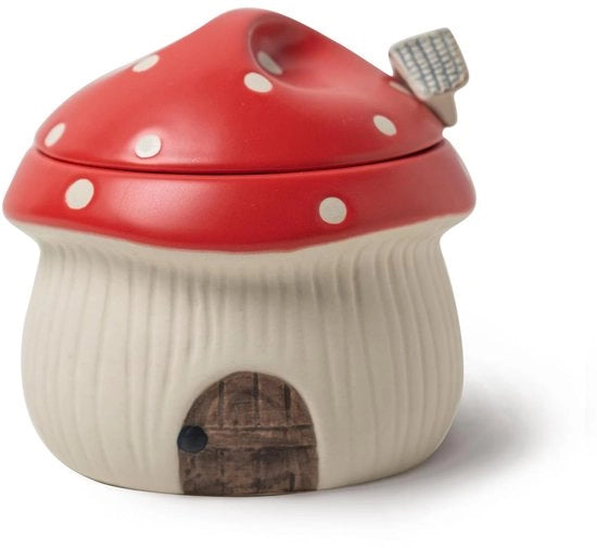 Porta Paddenstoelen in Ceramica - Ideale per Sostanze di Cuoio