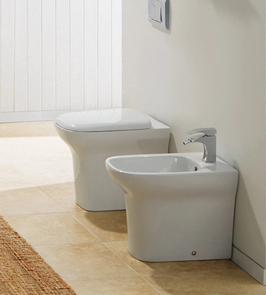 Wc filo muro con copriwater soft close Mues Wofly