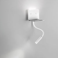 Applique Moderna Level Metallo Bianco Led 6W 3000K