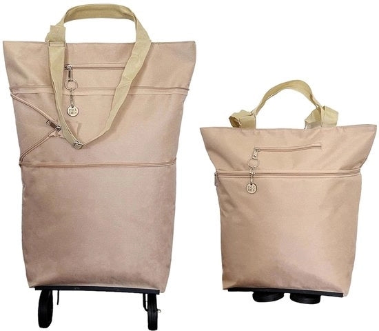 Carrello portabagagli pieghevole - 2-in-1 borsa da trasporto - ideale per uso quotidiano