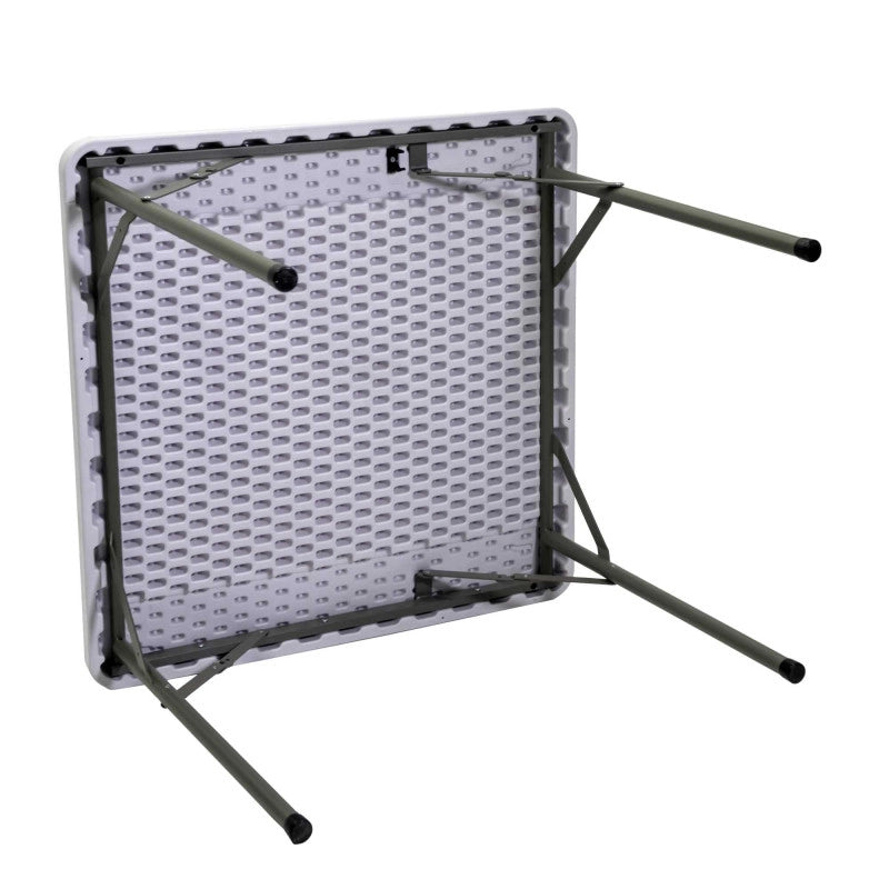 Tavolo Catering Ronda Bianco Quadro Cm 86x86h74
