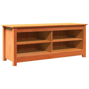 Panchina con contenitore Marrone cerato 110 x 38 x 45,5 cm CFW3654259