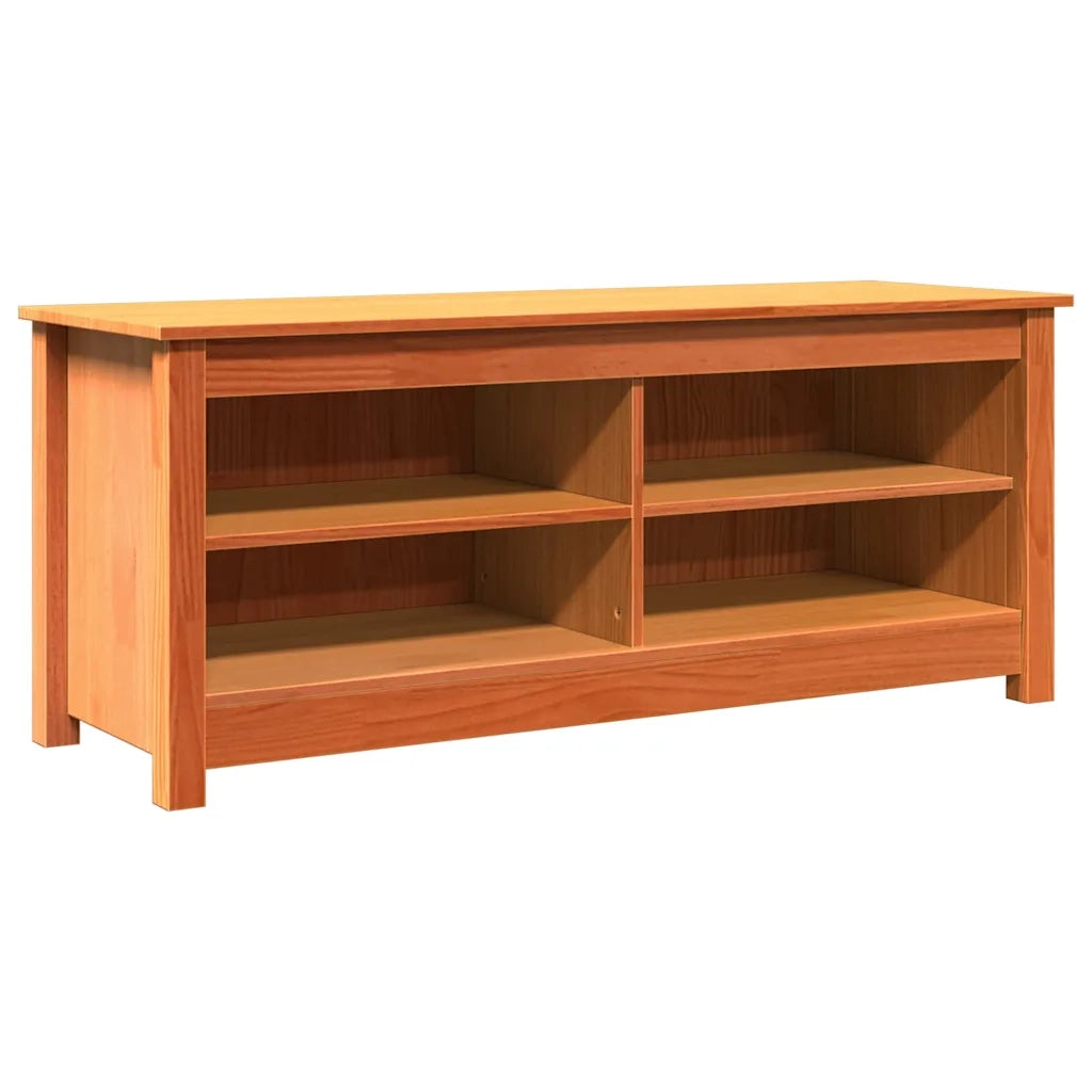 Panchina con contenitore Marrone cerato 110 x 38 x 45,5 cm CFW3654259