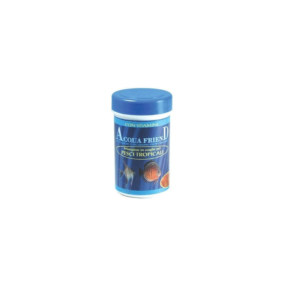 Trade Shop - Set 3 Confezioni 250ml/36gr Ciascuno Mangime Per Pesci Tropicali Acquari In Fiocchi Cibo Base -