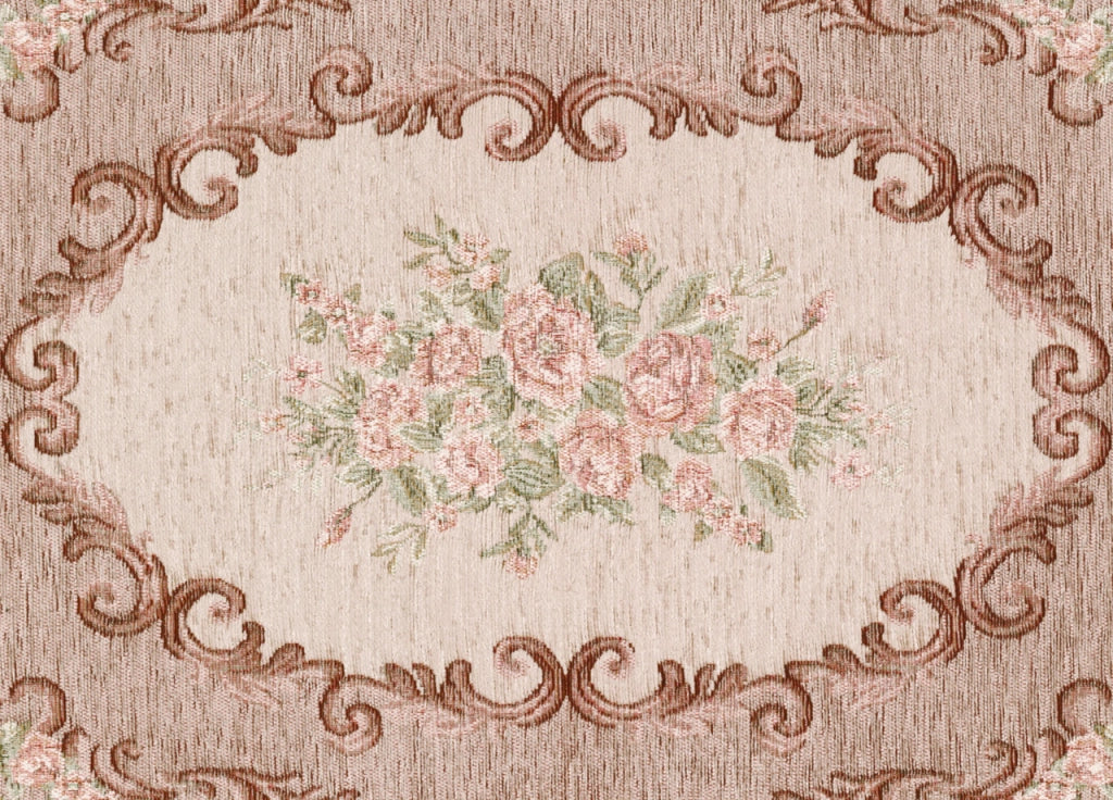 Tappeto Velour Antiscivolo Disegno Operà By Suardi - 175x240 - Cipria