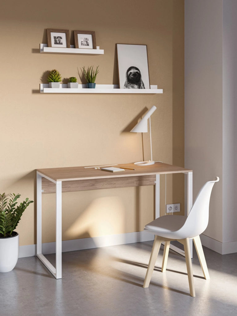 Scrivania in legno "inna" 100 x 60 x 75 cm - Rovere zaffiro