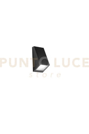 APPLIQUE POPUP NERA IN METALLO IP44 1 LUCE ATTACCO GU10 71X69X145MM