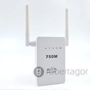 MINI ROUTER WIRELESS N FUNZIONE WPS ACCESS POINT E RIPETITORE WIFI 750 MBPS