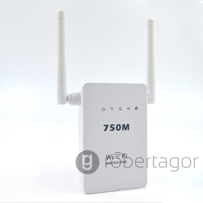 MINI ROUTER WIRELESS N FUNZIONE WPS ACCESS POINT E RIPETITORE WIFI 750 MBPS