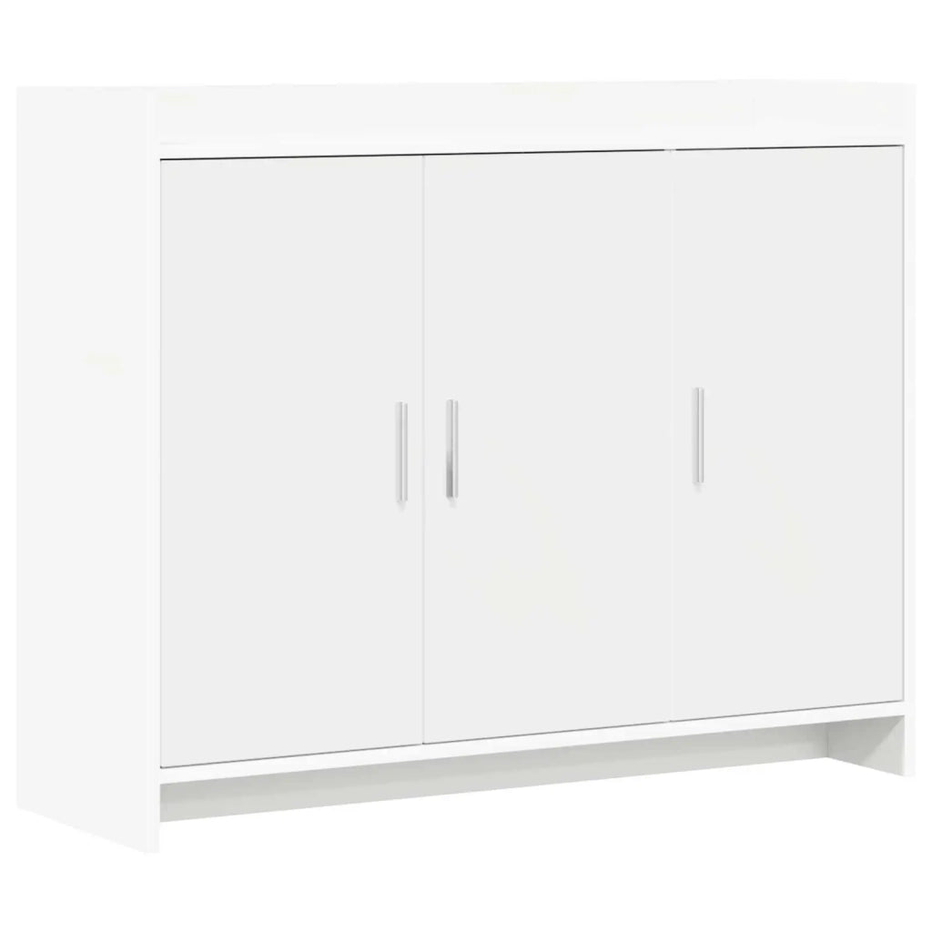 Credenza Bianco 98,5 x 33 x 80 cm Legno ingegnerizzato 8011123