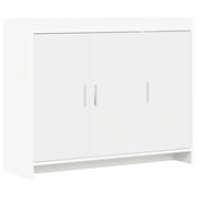 Credenza Bianco 98,5 x 33 x 80 cm Legno ingegnerizzato 8011123