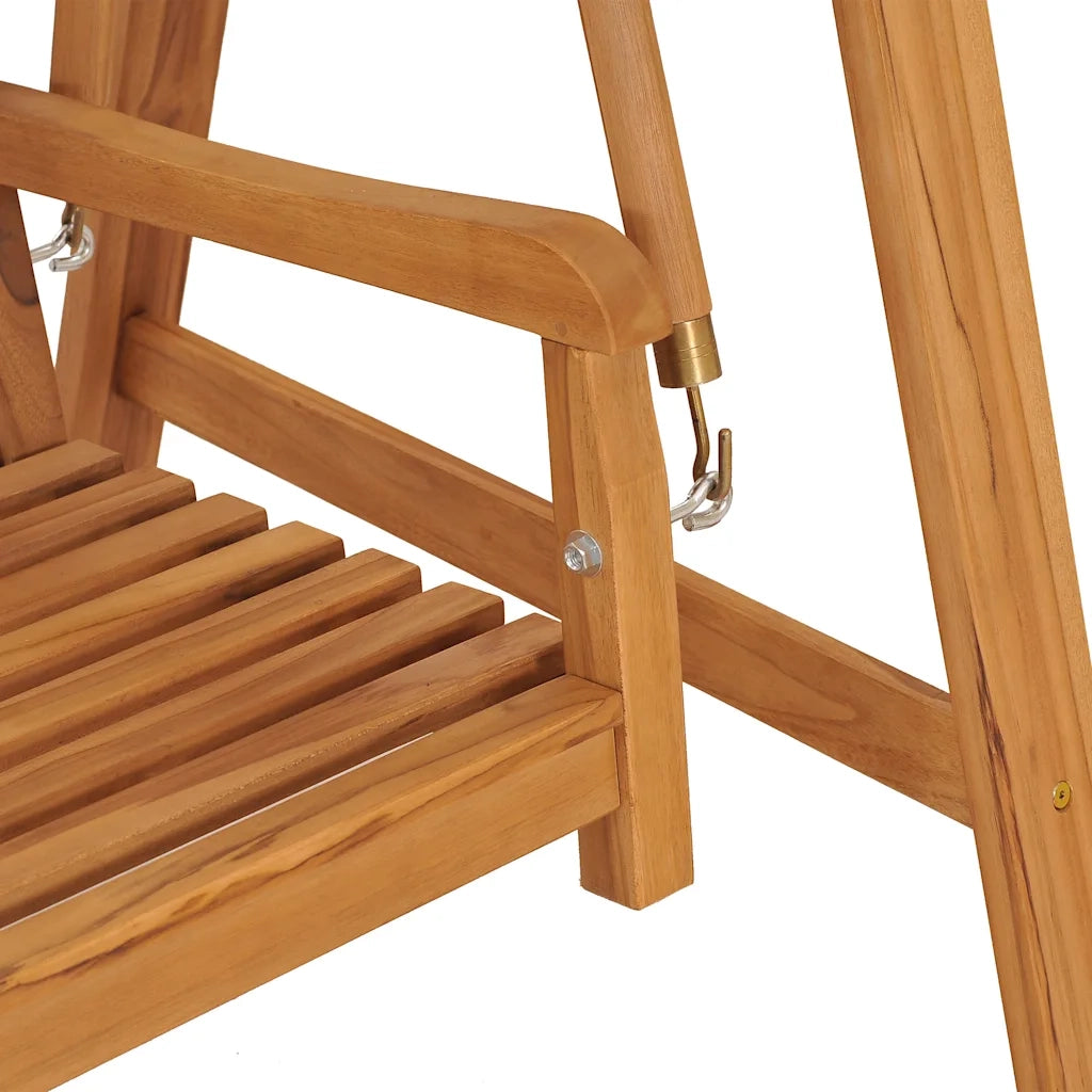 Dondolo da Giardino 174 cm in Legno Massello di Teak 316629