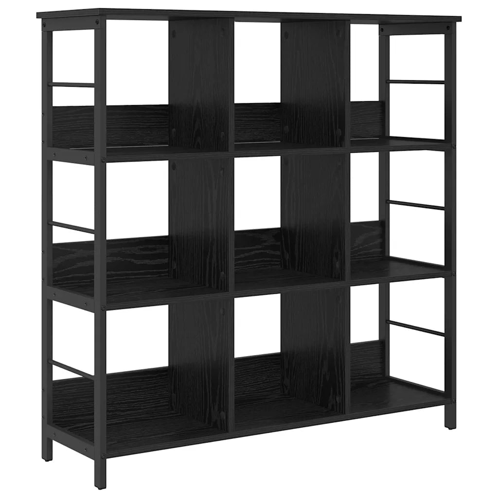 Libreria Rovere Nero 102 x 32 x 104,5 cm Legno multistrato