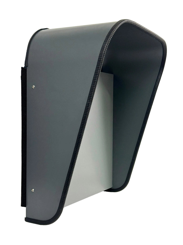 Copertura per Stazioni di Carica Auto Elettriche 50x67x30 cm in Alluminio Wallbox Cover Plus Bianco/Silver