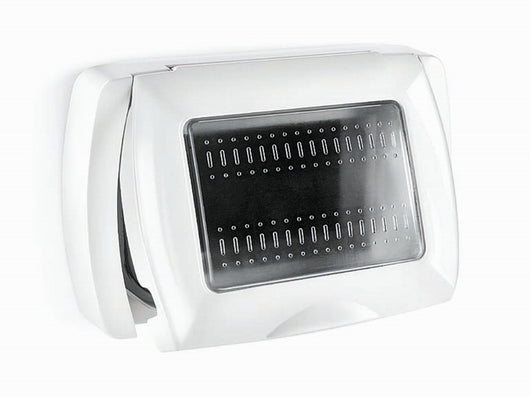 placca life x esterno ip55 bianca 3 posti cod:ferx.663