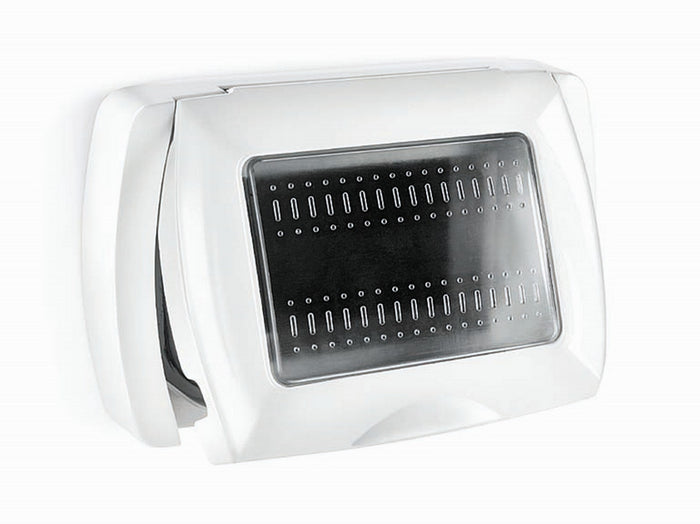 placca life x esterno ip55 bianca 3 posti cod:ferx.663