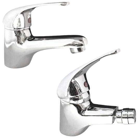 Serie Completa Di Rubinetti Per Bagno Lavabo E Bidet