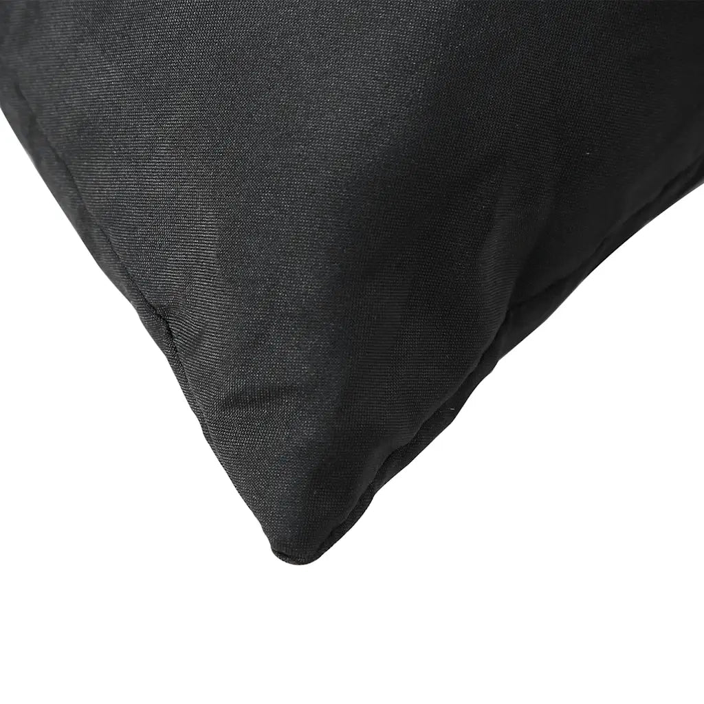 Cuscini per Divano 4 pz-Set di 4 Cuscini per Sofa Neri 60x60 cm in Tessuto