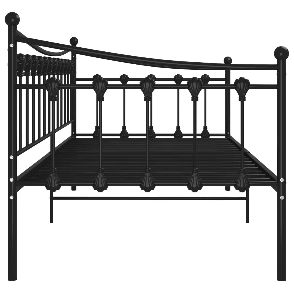 Telaio Divano letto | Sof¨¤ letto | Letto singolo Nero in Metallo 90x200 cm