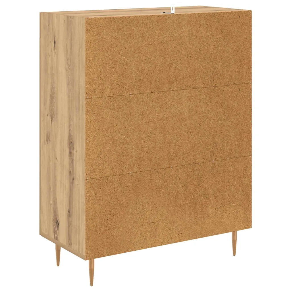 Credenza-Buffet-Armadio da cucina Rovere artigianale 69,5 x 34 x 90 cm 476042