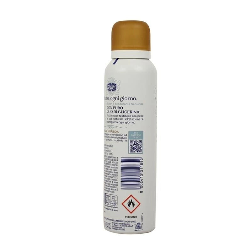 NEUTRO ROBERTS DEODORANTE SPRAY 150ML AVENA E ARGAN