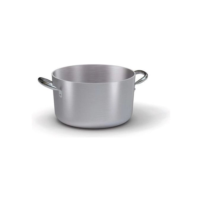 Ballarini 8003150517659 Linea 6800 Casseruola in Alluminio con Manici in Acciaio Inox per Induzione 28 cm colore Multicolore