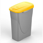 PATTUMIERA per RACCOLTA DIFFERENZIATA Colore GIALLO 15 Litri ECOBIN 22x31x42 cm