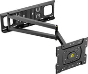 Supporto per Parete per TV con Rotazione e Regolazione Flessibile 650mm di Lunghezza di Azione - Angolo di Inclinazione Estensibile - 13-43 pollici - Massimo 35kg - VESA 200x200mm.