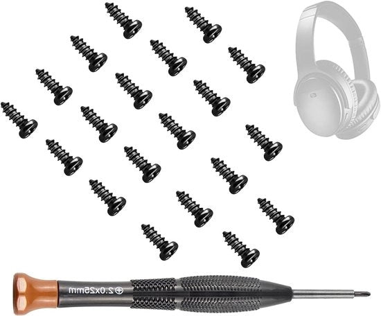 Viti di Sostituzione per Cintura - Modello QC35/QC35 II/QC45/QC SE/New QC Wireless/QC25/QC3/AE2/OE1/SoundLink Series/SoundTrue Series Installazione DIY Facile
