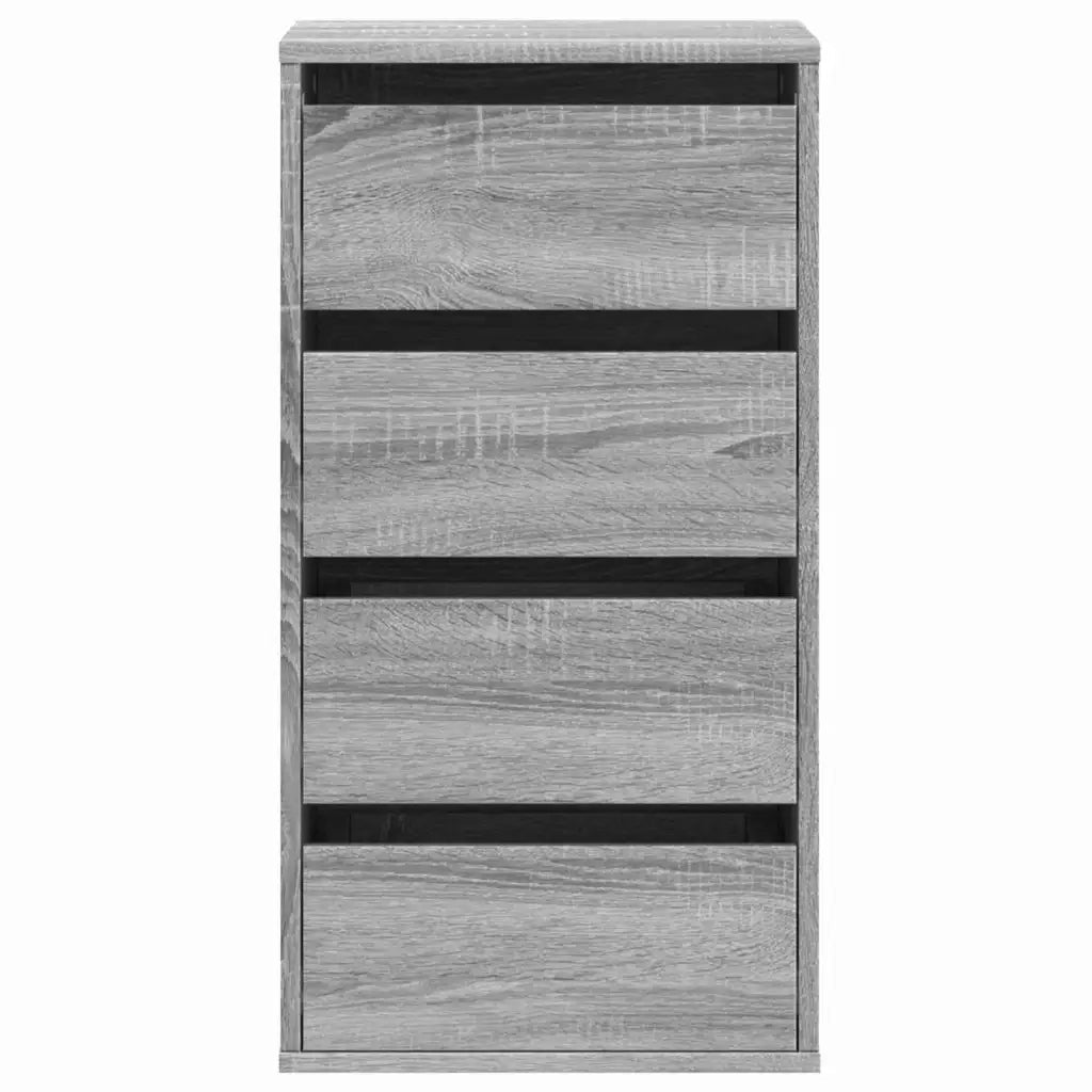 Cassettiera Angolare Grigio Sonoma 40x41x76cm Legno Multistrato 852866