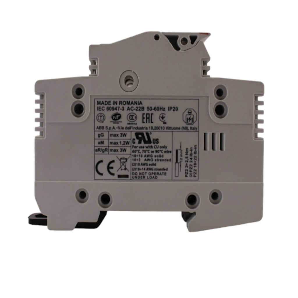 Portafusibile sezionatore 3 poli 32A 10X38 ABB