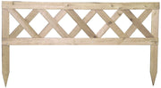 STACCIONATA COUNTRY IN LEGNO NATURALE H.50 cm